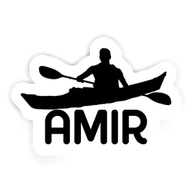 Kayaker Sticker Amir Image