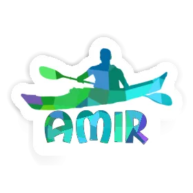 Kayaker Sticker Amir Image