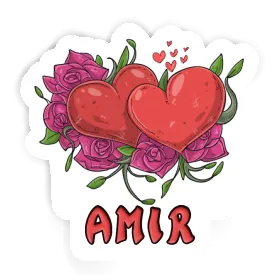 Amir Sticker Heart Image