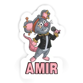 Singer Sticker Amir Image