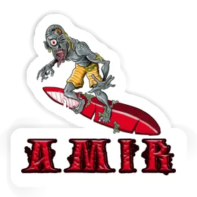 Sticker Amir Surfer Image