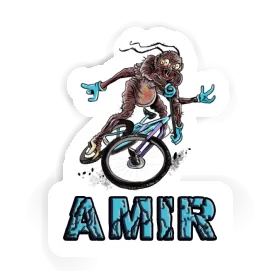 Amir Sticker Biker Image