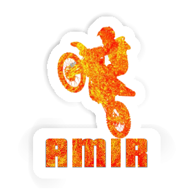 Sticker Motocross Rider Amir Image