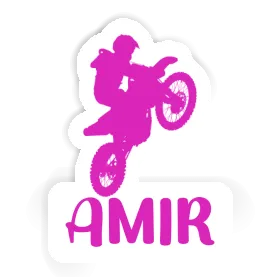 Motocross Rider Sticker Amir Image