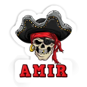 Sticker Amir Pirate-Head Image