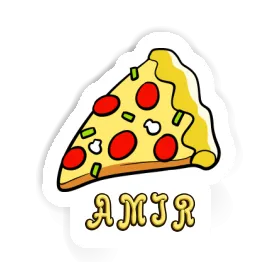 Sticker Amir Slice of Pizza Image