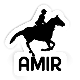 Sticker Horse Rider Amir Image