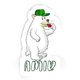 Amir Sticker Bear Image