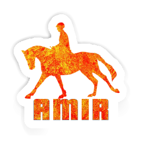 Sticker Horse Rider Amir Image