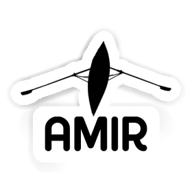 Amir Sticker Rowboat Image