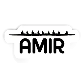 Sticker Amir Rowboat Image