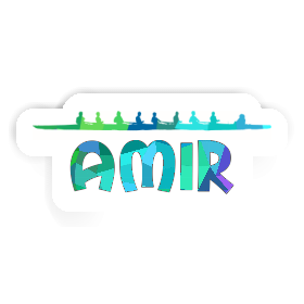 Sticker Amir Rowboat Image