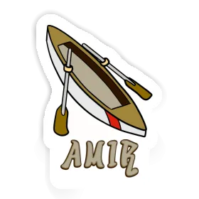 Amir Sticker Rowboat Image