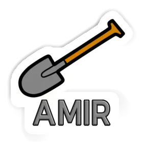 Amir Sticker Shovel Image