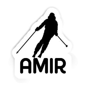 Sticker Amir Skier Image