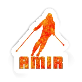 Sticker Amir Skier Image