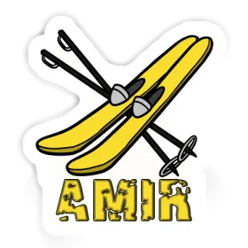 Ski Sticker Amir Image