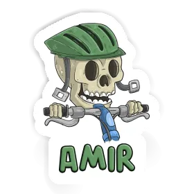 Bicycle Rider Sticker Amir Image