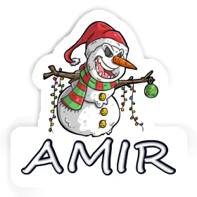 Bad Snowman Sticker Amir Image