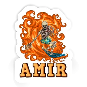 Amir Sticker Surfer Image