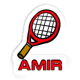 Sticker Tennis Racket Amir Image