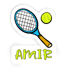 Amir Sticker Tennis Racket Image