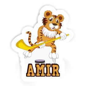 Hockey Player Sticker Amir Image