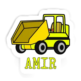 Sticker Front Tipper Amir Image