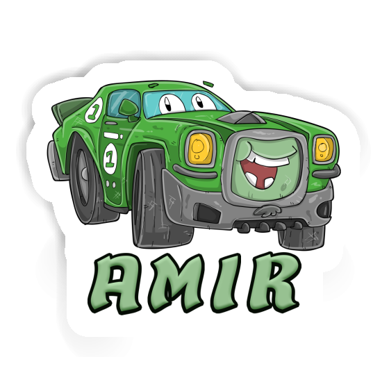 Sticker Amir Race car Gift package Image