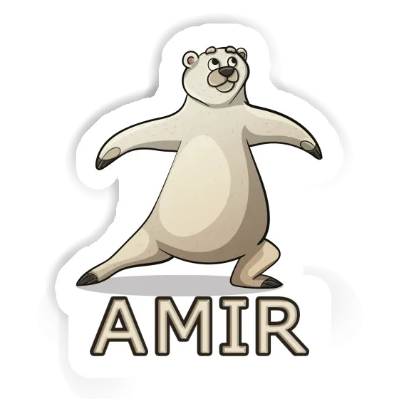 Amir Sticker Yoga Bear Gift package Image