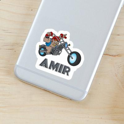 Biker Sticker Amir Laptop Biker Sticker Amir Laptop Image