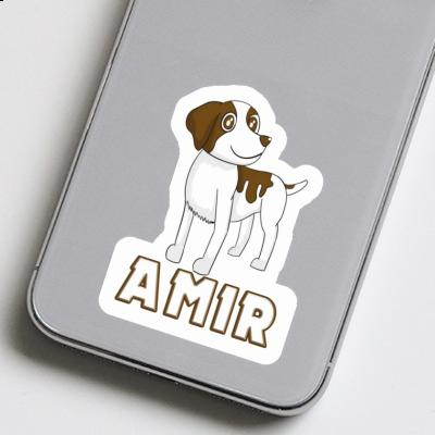 Aufkleber Amir Bretagne Hund Gift package Image