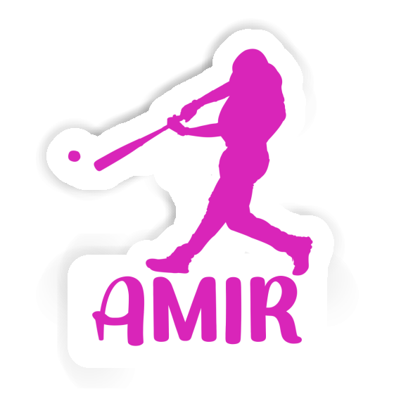 Baseballspieler Aufkleber Amir Baseballspieler Aufkleber Amir Image