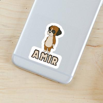 Sticker Amir Boxer Notebook Image