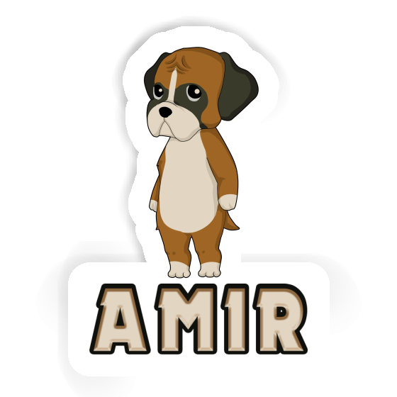 Boxer Autocollant Amir Notebook Image