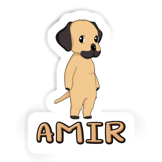 Autocollant Rhodesian Ridgeback Amir Notebook Image