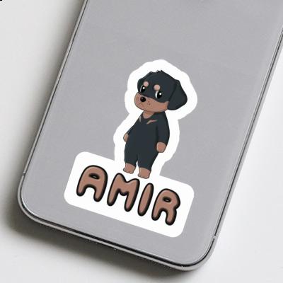 Amir Aufkleber Rottweiler Notebook Image