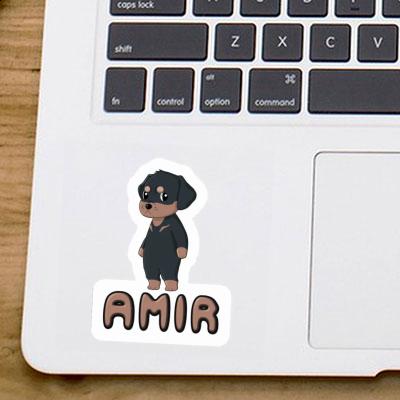 Amir Aufkleber Rottweiler Laptop Image