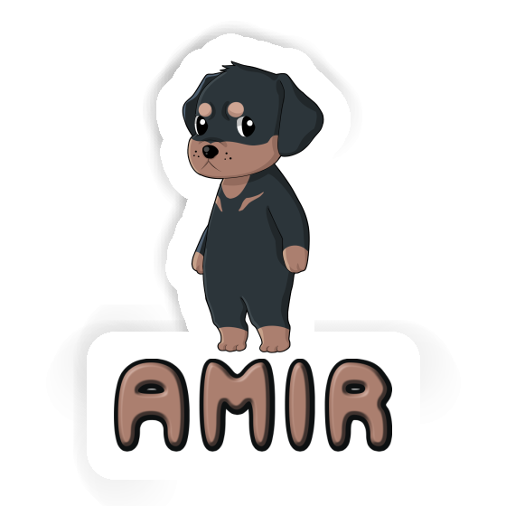 Autocollant Rottweiler Amir Notebook Image