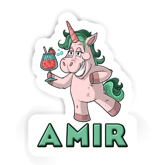 Party Unicorn Sticker Amir Notebook Party Unicorn Sticker Amir Gift package Image