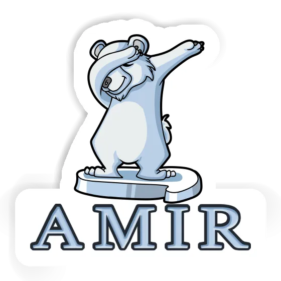 Sticker Eisbär Amir Gift package Image