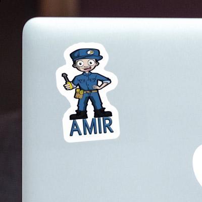 Amir Sticker Electrician Laptop Image