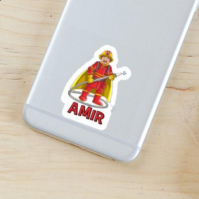 Amir Sticker Firefighter Notebook Amir Sticker Firefighter Gift package Image