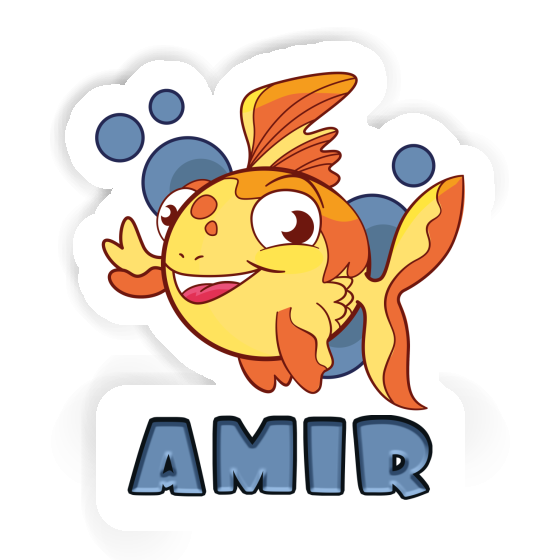 Aufkleber Amir Fisch Notebook Aufkleber Amir Fisch Gift package Image