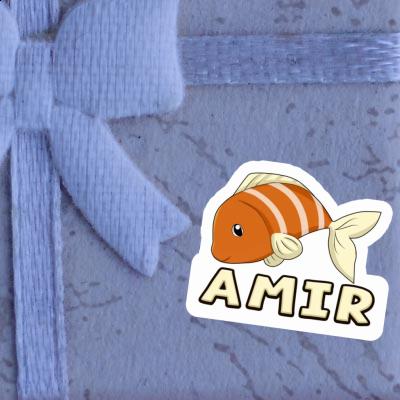 Aufkleber Amir Fisch Notebook Aufkleber Amir Fisch Gift package Image