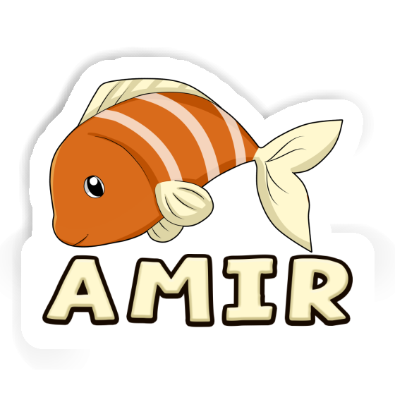Aufkleber Amir Fisch Notebook Aufkleber Amir Fisch Gift package Image