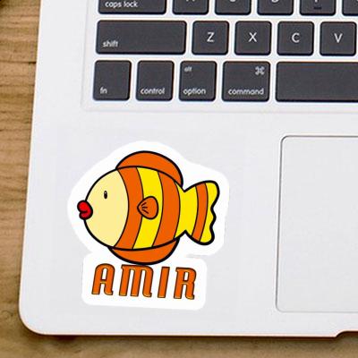 Fish Sticker Amir Notebook Fish Sticker Amir Gift package Image