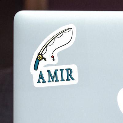 Sticker Amir Fishing Rod Gift package Image