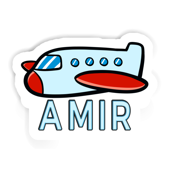 Sticker Airplane Amir Gift package Image