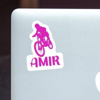 Autocollant Amir Freeride Biker Laptop Image